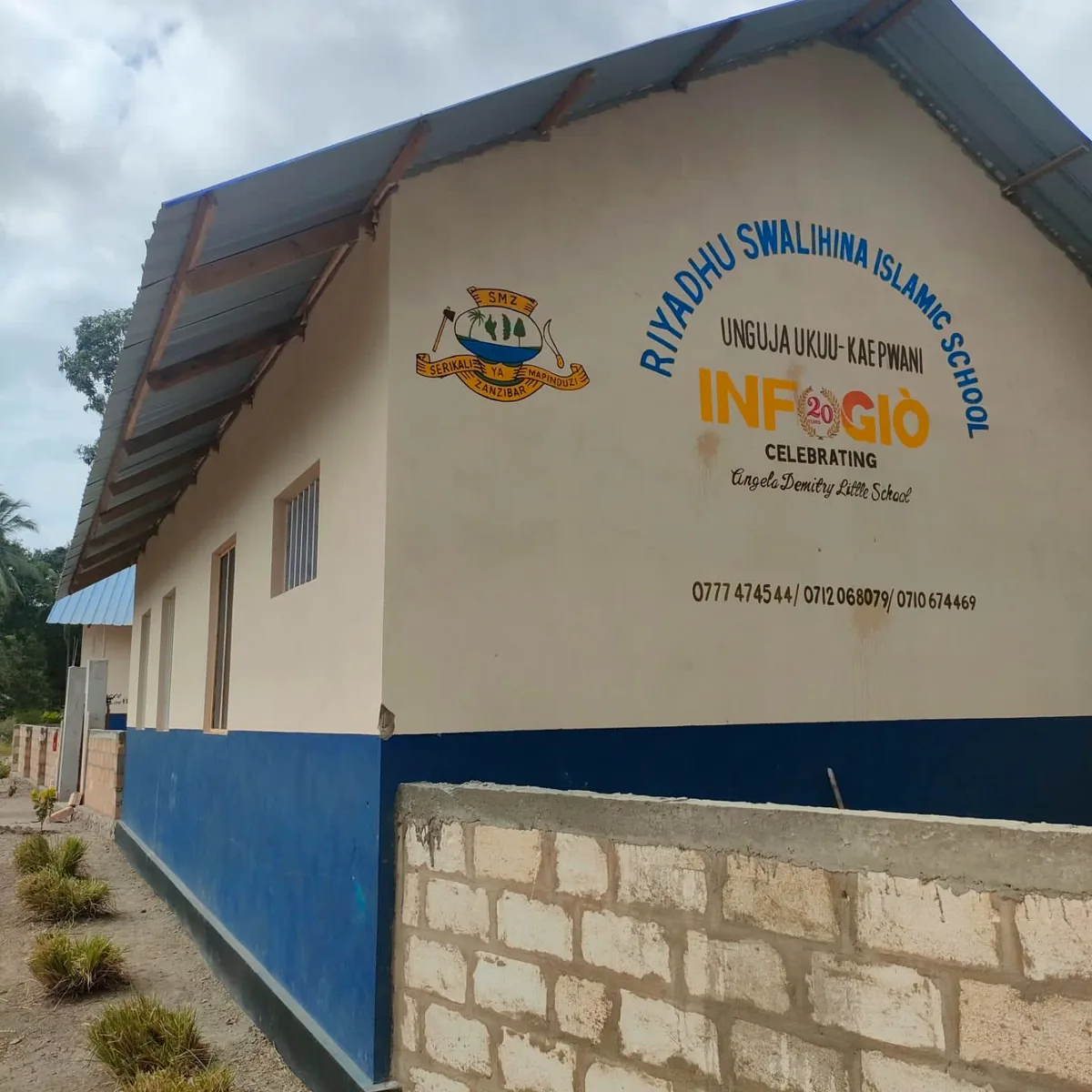 Presidio educativo sostenuto a Zanzibar